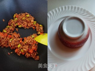 芝士蛋包饭的做法步骤：6
