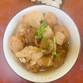 冻豆腐烩丸子的做法步骤：10