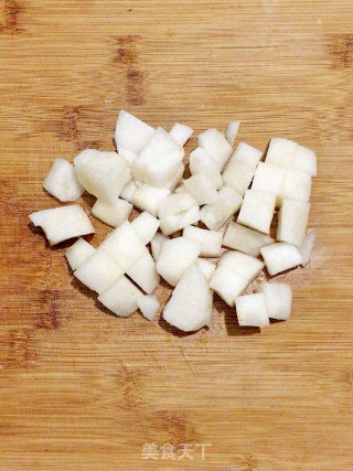 紫薯雪梨糖水的做法步骤：5