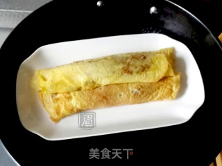 蛋皮肉卷的做法步骤：7