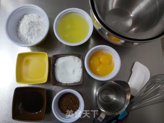 咖啡奶油卷的做法步骤：1