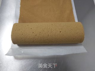 咖啡奶油卷的做法步骤：21