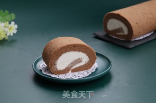 咖啡奶油卷的做法步骤：23