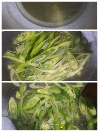 大葱炒土豆片的做法步骤：2