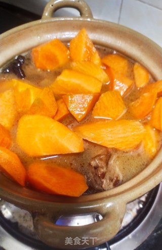 鸭肉红萝卜煲的做法步骤：7