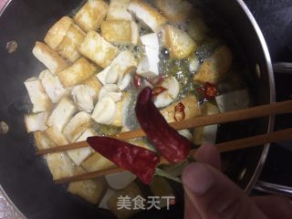 菜油煎豆腐的做法步骤：5