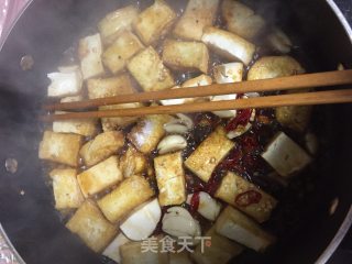 菜油煎豆腐的做法步骤：6