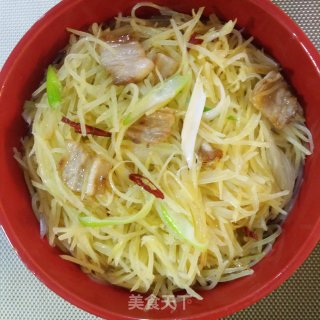 肉炒土豆丝的做法步骤：10