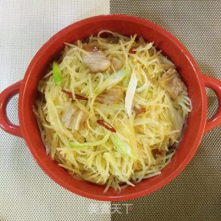 肉炒土豆丝的做法步骤：11