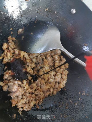 肉末豆角的做法步骤：4
