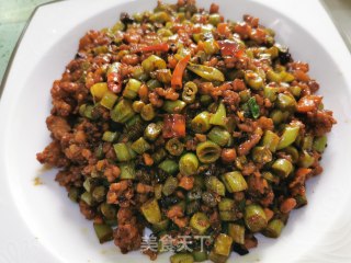 肉末豆角的做法步骤：8