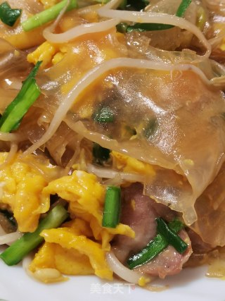 炒粉皮的做法步骤：8