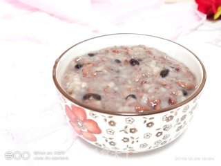 红豆黑豆大米粥的做法步骤：6