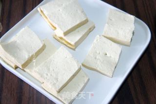 香煎老豆腐的做法步骤：2