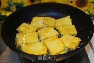 香煎老豆腐的做法步骤：5