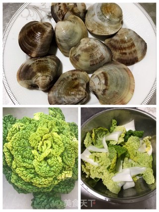 文蛤鸡蛋汤的做法步骤：1