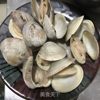 文蛤鸡蛋汤的做法步骤：4