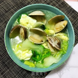 文蛤鸡蛋汤的做法步骤：7
