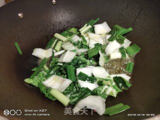 素炒白菜的做法步骤：3