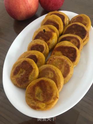 南瓜糯米饼的做法步骤：5
