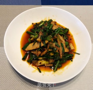 香蒜苗回锅肉的做法步骤：6