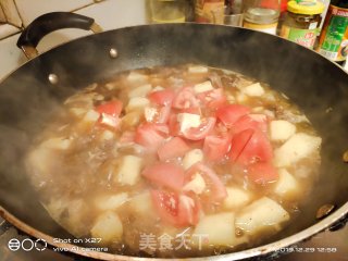 山药牛腩汤的做法步骤：8
