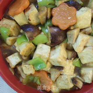 香菇烧豆腐的做法步骤：7