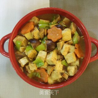 香菇烧豆腐的做法步骤：10