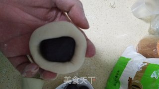 家庭版豆沙包的做法步骤：5