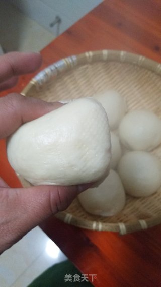 家庭版豆沙包的做法步骤：8