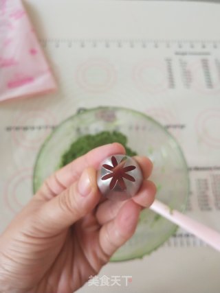 抹茶曲奇的做法步骤：9