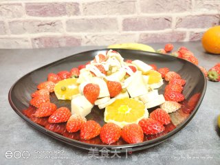 草莓苹果香蕉沙拉的做法步骤：7