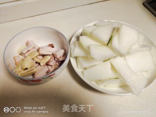 肉末烧冬瓜的做法步骤：1