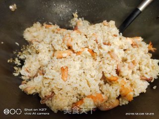 培根虾仁炒饭的做法步骤：4
