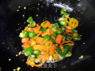 青椒肉片的做法步骤：5
