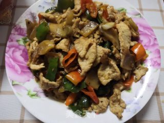 青椒肉片的做法步骤：10