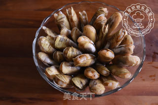 清蒸蛏子的做法步骤：1