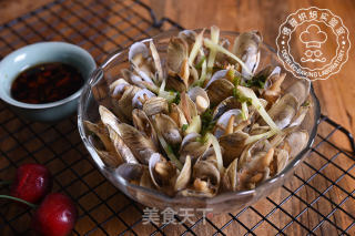 清蒸蛏子的做法步骤：4