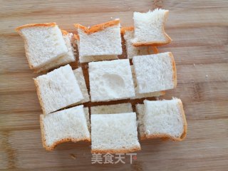迷你西多士的做法步骤：1