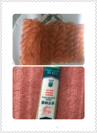 三文鱼的做法步骤：1