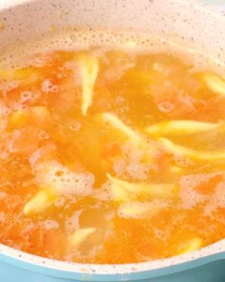 【南瓜面鱼】12月龄+宝宝辅食的做法步骤：12
