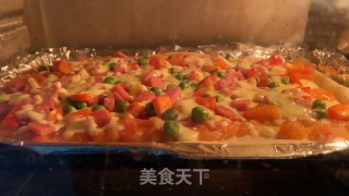 自制披萨的做法步骤：7