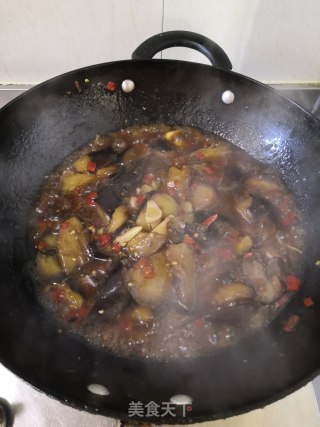 剁椒鱼香茄子的做法步骤：15