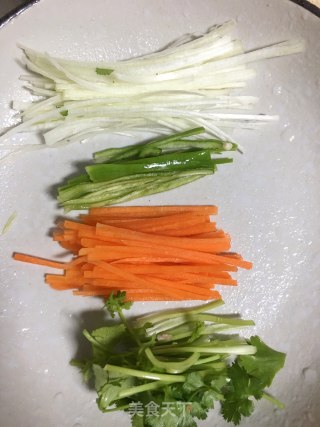 锅包肉的做法步骤：7