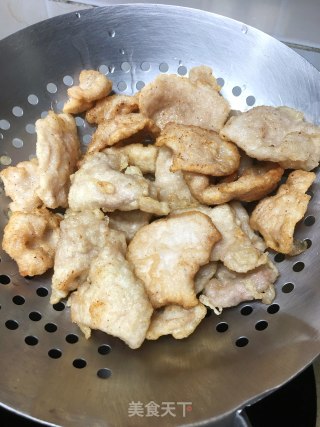 锅包肉的做法步骤：13