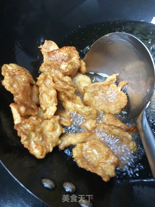 锅包肉的做法步骤：15
