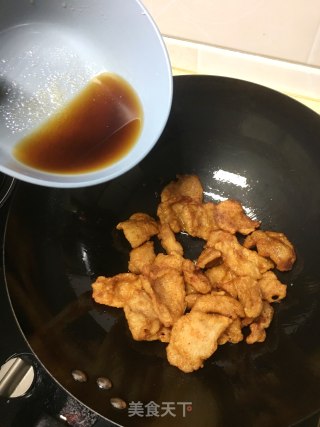 锅包肉的做法步骤：17