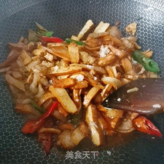 炒豆干的做法步骤：6