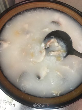干贝生鱼片粥的做法步骤：11