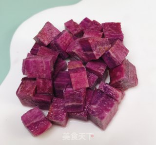 【山药紫薯米糊】6、7、8月龄婴儿宝宝辅食的做法步骤：2